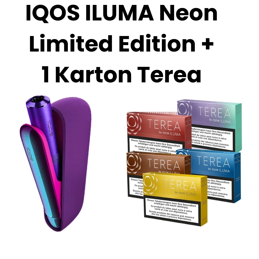 IQOS ILUMA Neon Limited Edition + 1 Karton Terea Kampanyası
