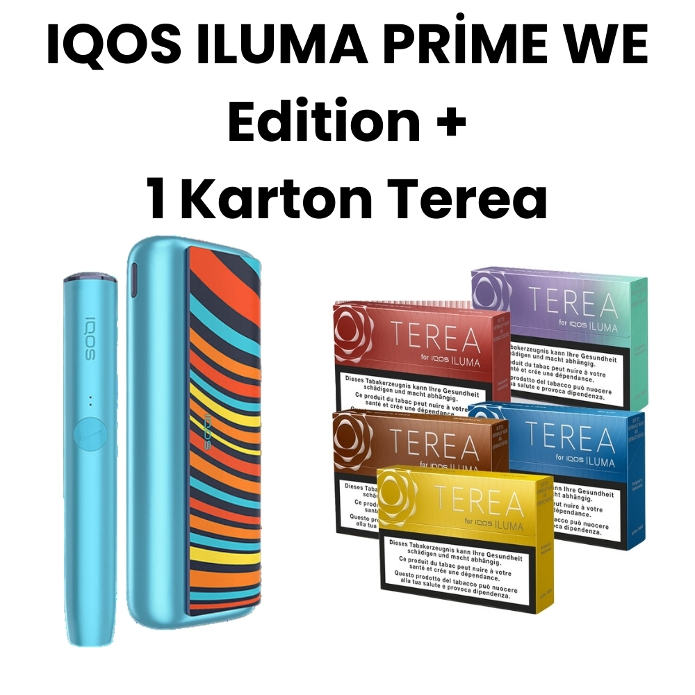 IQOS ILUMA PRİME WE Edition + 1 Karton Terea Kampanyası