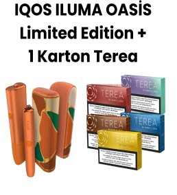 IQOS ILUMA OASİS Limited Edition + 1 Karton Terea Kampanyası
