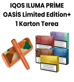 IQOS ILUMA PRİME OASİS Limited Edition + 1 Karton Terea Kampanyası